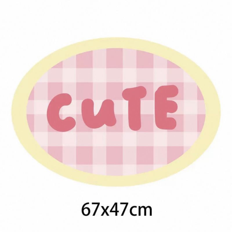 Cartoon Cute Blanket Shaped Floor Mat Cute