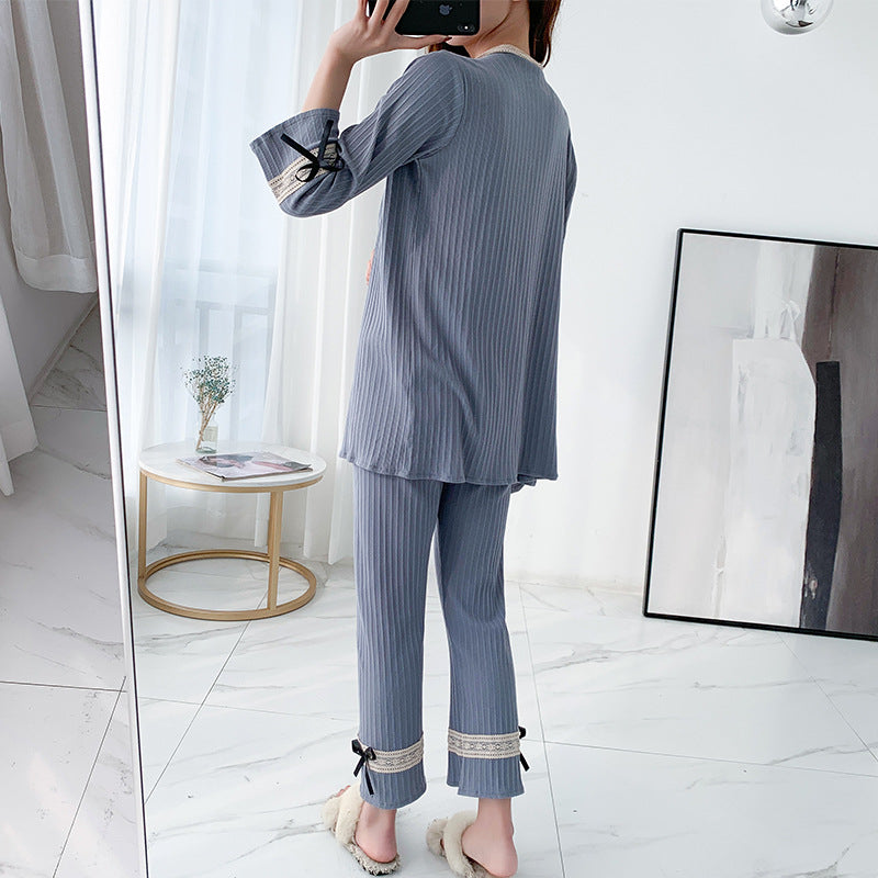 Suspender Three Piece Home Clothes