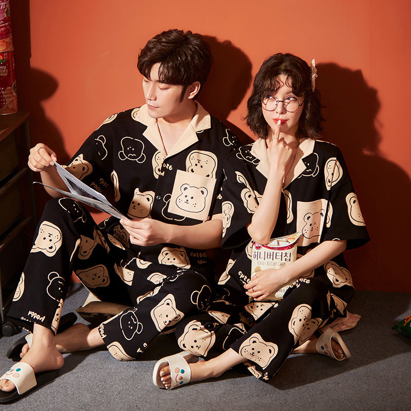 Teddy Bear Couple Pajamas