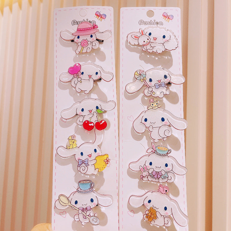 Cinnamon Dog Hairpin