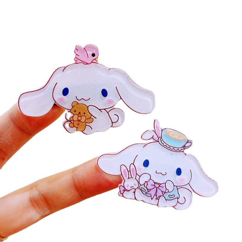Cinnamon Dog Hairpin