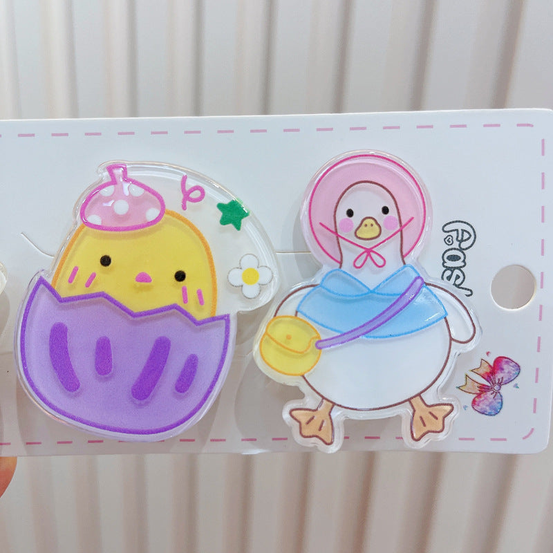 Little Yellow Duck Hairpin