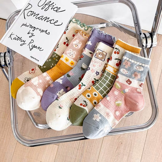[Four Seasons]Cute Mesh Socks