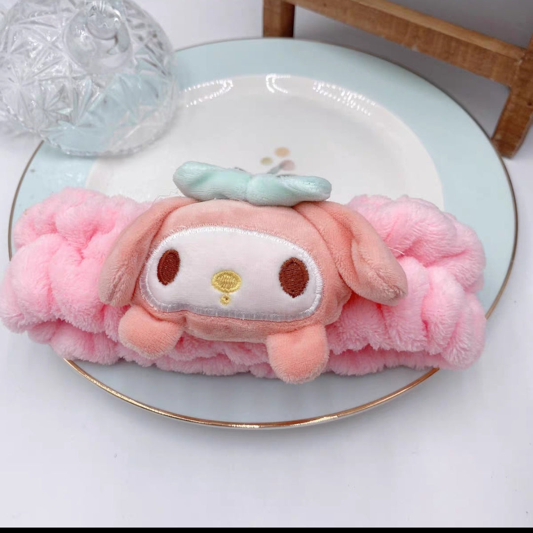 【Hairband】Kuromi Melody Series Facial Washing Hairband