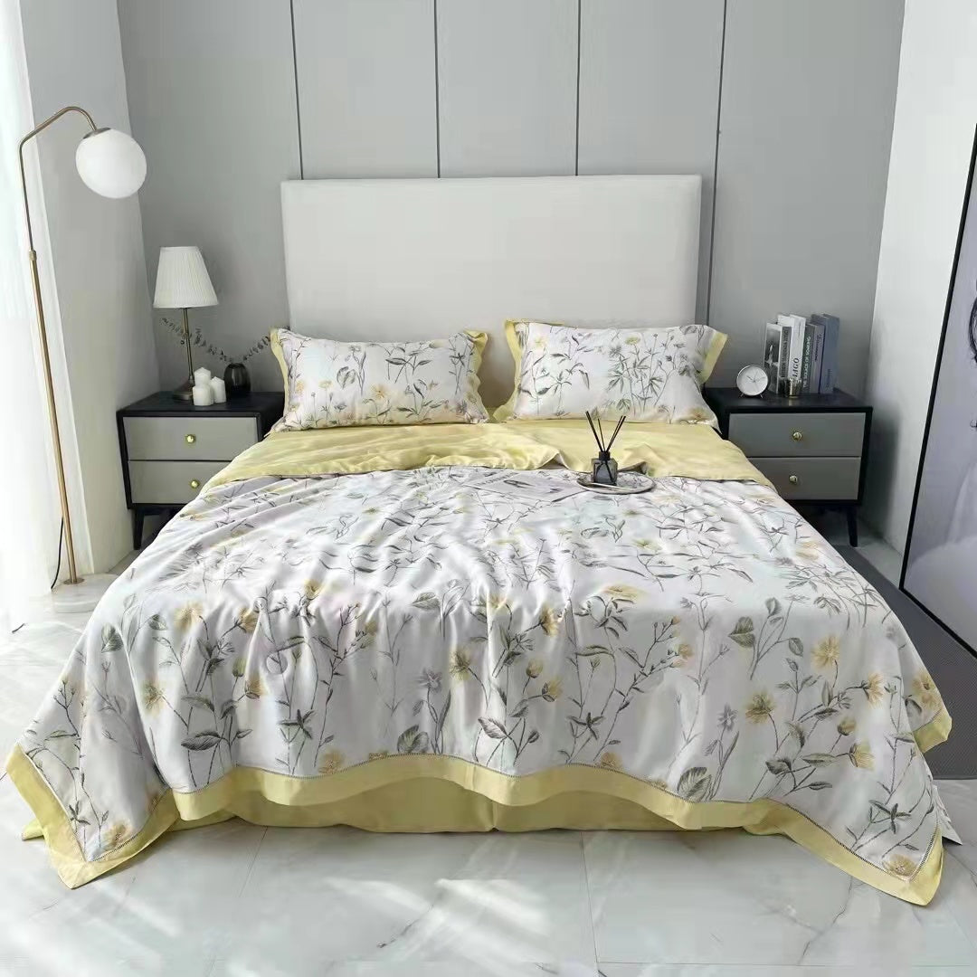 60s Lenzing Tencel Silk Summer Quilt Iris
