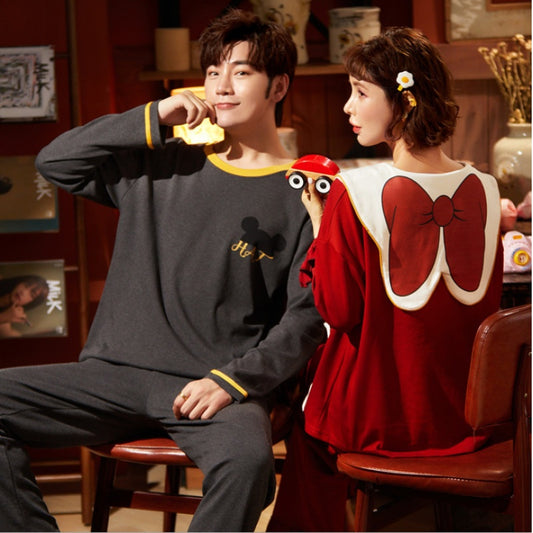 [Mickey]Cotton Couple Pajamas