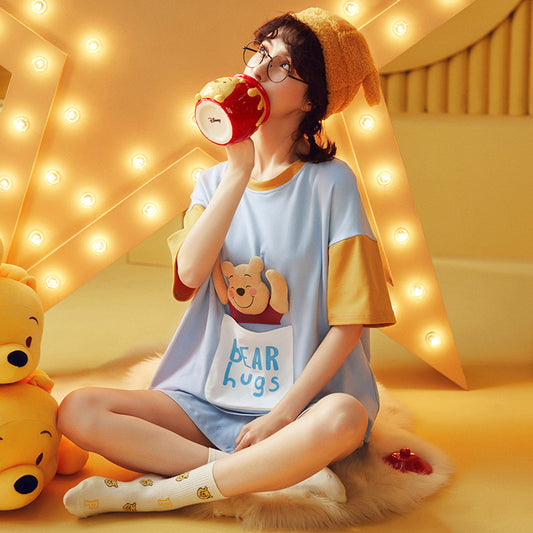 Winnie The Pooh Wearable Home Wear Set