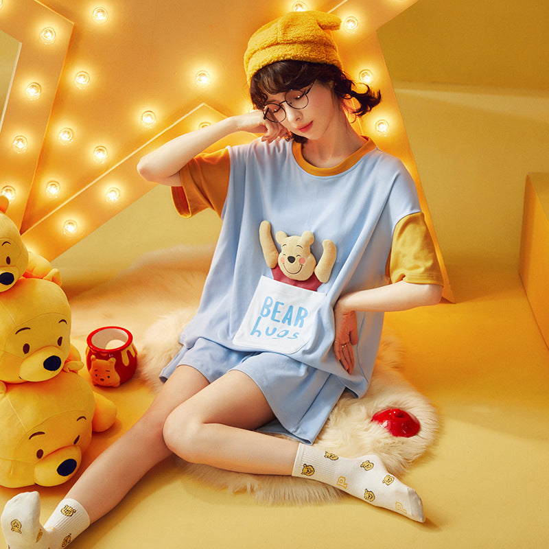 Winnie The Pooh Wearable Home Wear Set