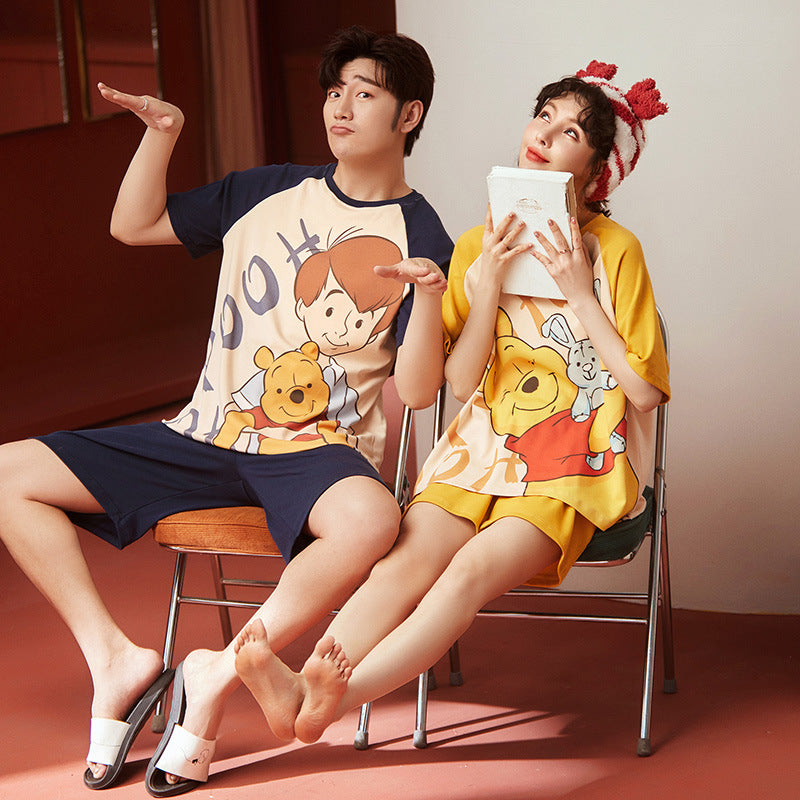 [Couple]Winnie The Pooh Pajamas