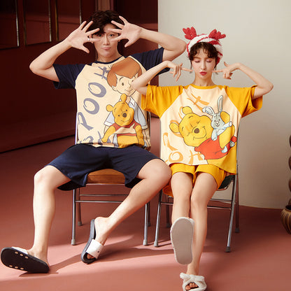 [Couple]Winnie The Pooh Pajamas