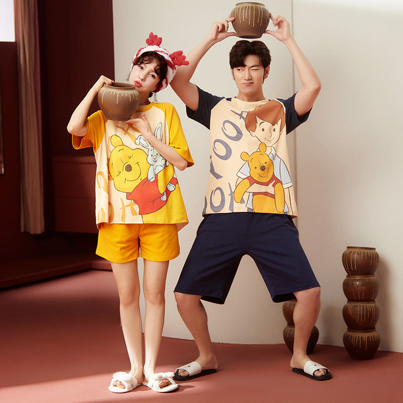 [Couple]Winnie The Pooh Pajamas