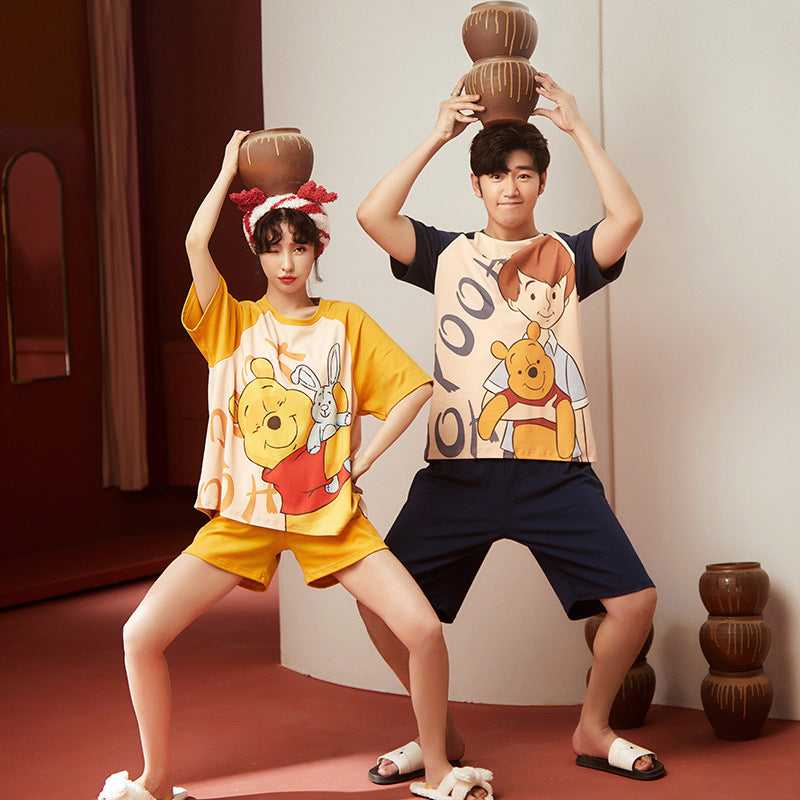 [Couple]Winnie The Pooh Pajamas