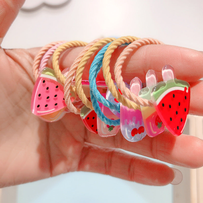 Summer Ice Cream Hair Ties