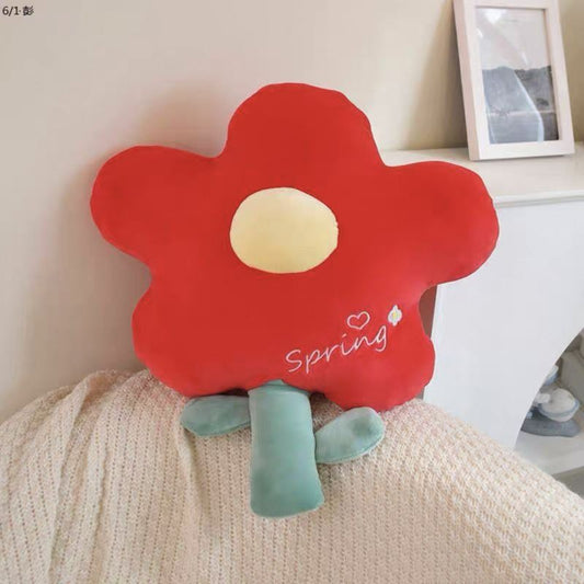 Red Blossom Cushion