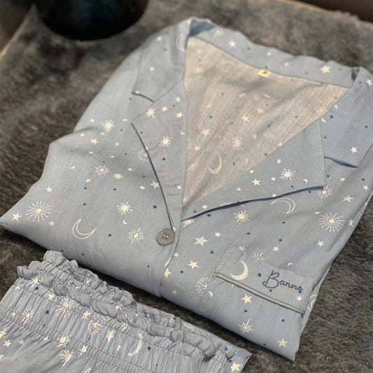 Sky Blue Star Pajamas