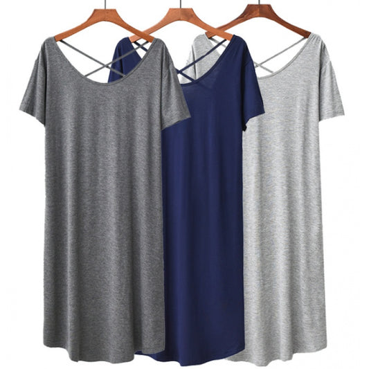 Modal Cross Tie Nightdress