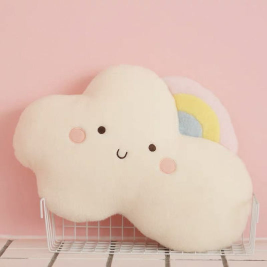Rainbow Cloud Cushion