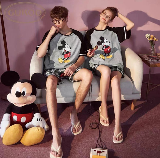 [Couple]Cotton Cute Mickey Home Clothes