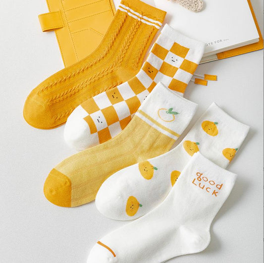 [Four Seasons]All-Match Sweet Socks