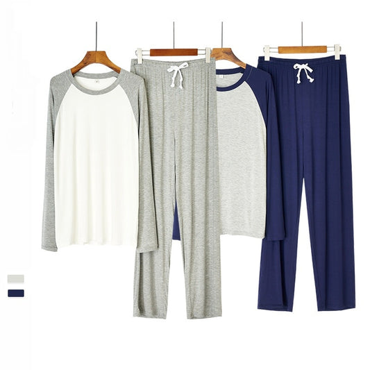 Modal Cotton Men\'S Simple Pajamas