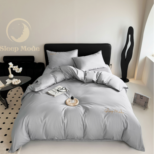 100s Long Staple Cotton Four Piece Bedding Set Moonlight